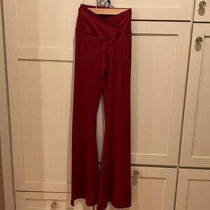 OFFLINE By Aerie Real Me High Waisted Crossover Flare Legging size S